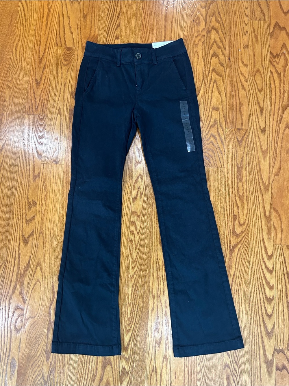 American Eagle Outfitters Black Kick-Flare Jeans